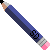 Pencil Pixel Cursor - purple