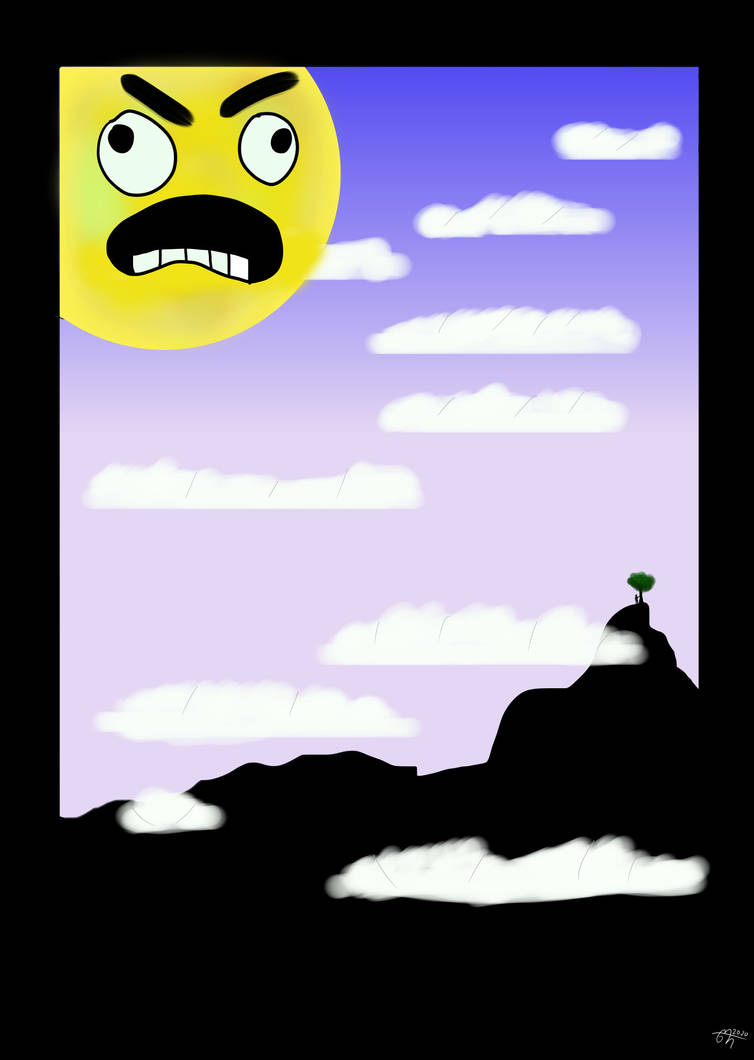 Mountain Rageous Angry Mountain by TheOneTrueBeneru on DeviantArt