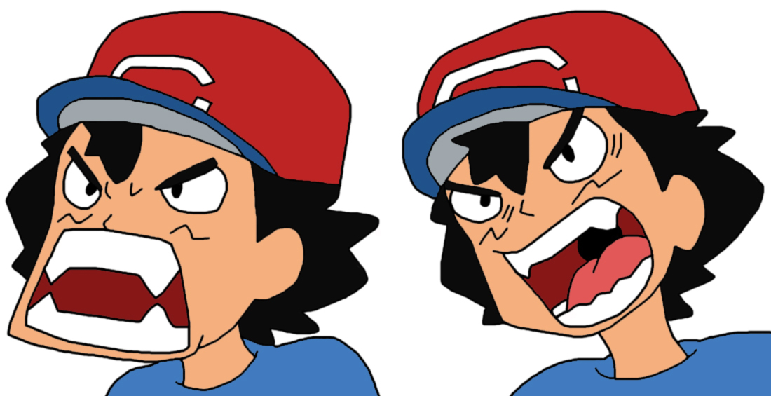 Ash's Sun And Moon Funny Faces