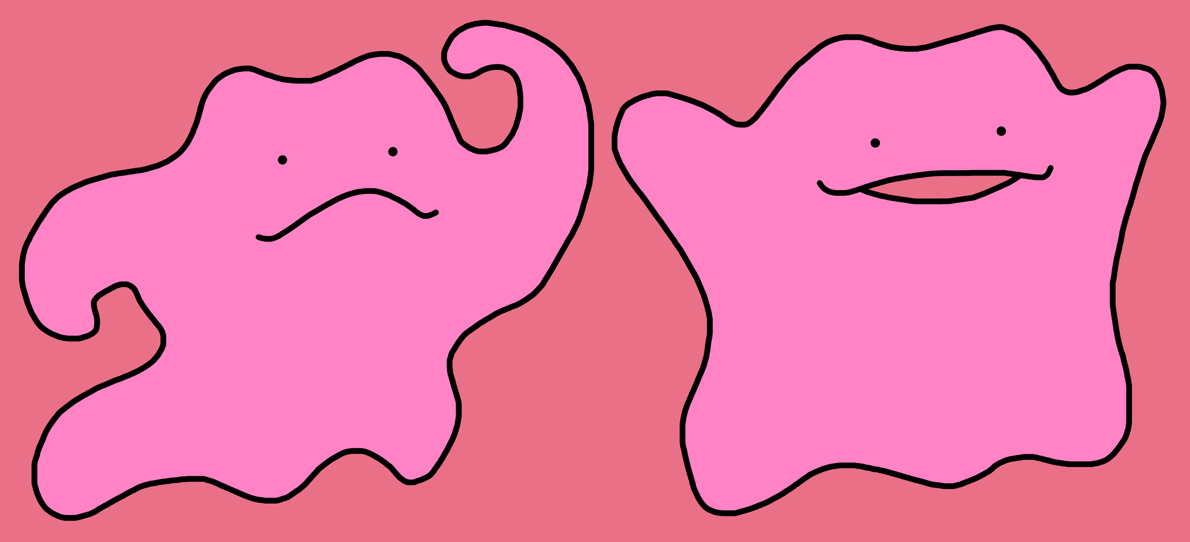 Ditto - Twin Form - by Pokemon-Mento on DeviantArt