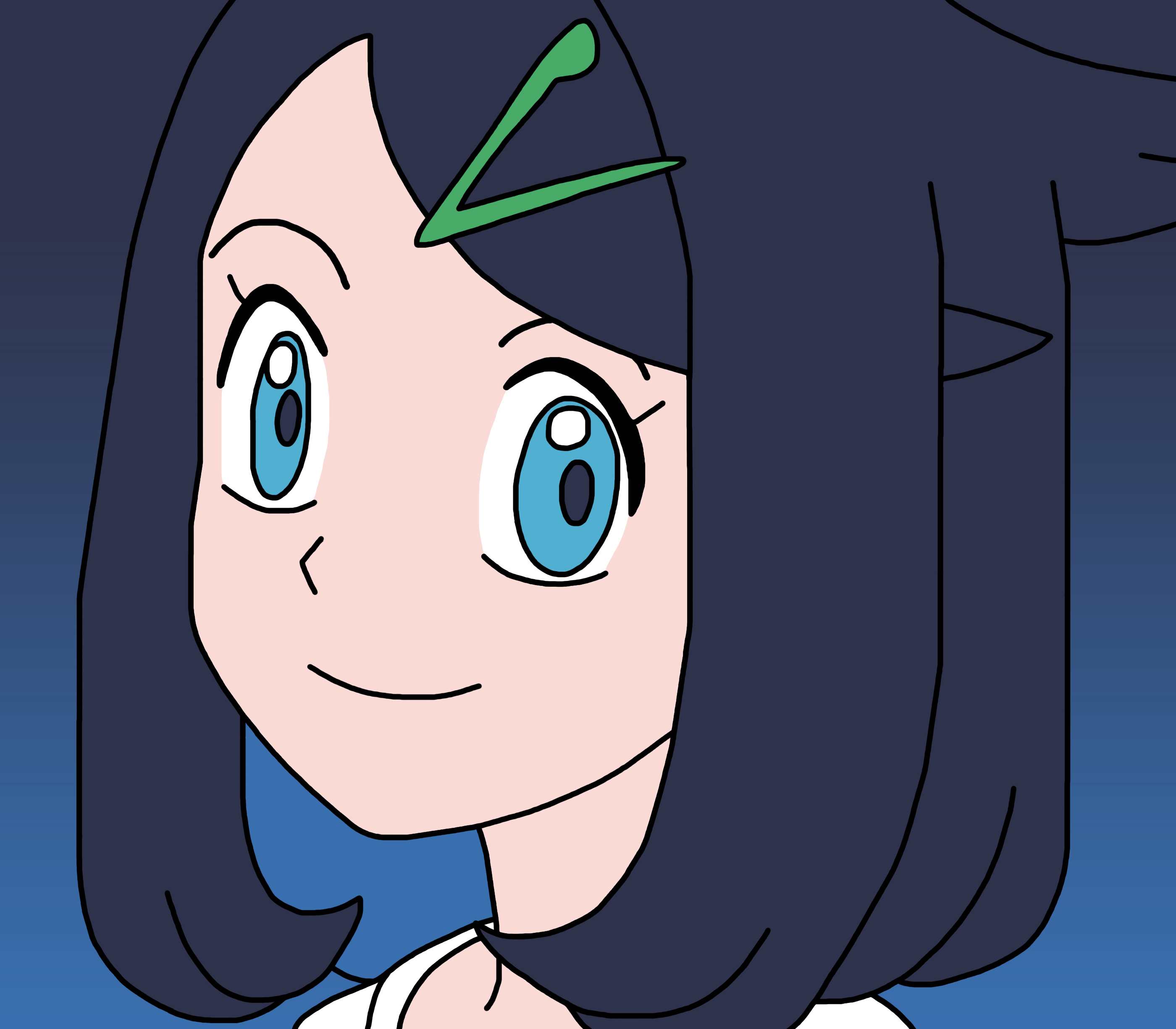 No Color Riku Pokemon Pokemon Riko by Geordinho on DeviantArt