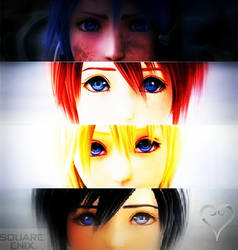 The Girls of Kingdom Hearts