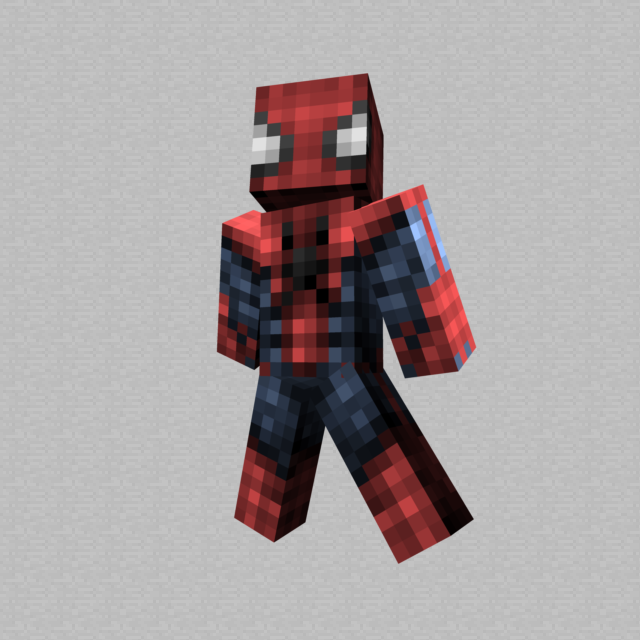 The Amazing Spiderman / Minecraft Skin by hunterk77 on DeviantArt