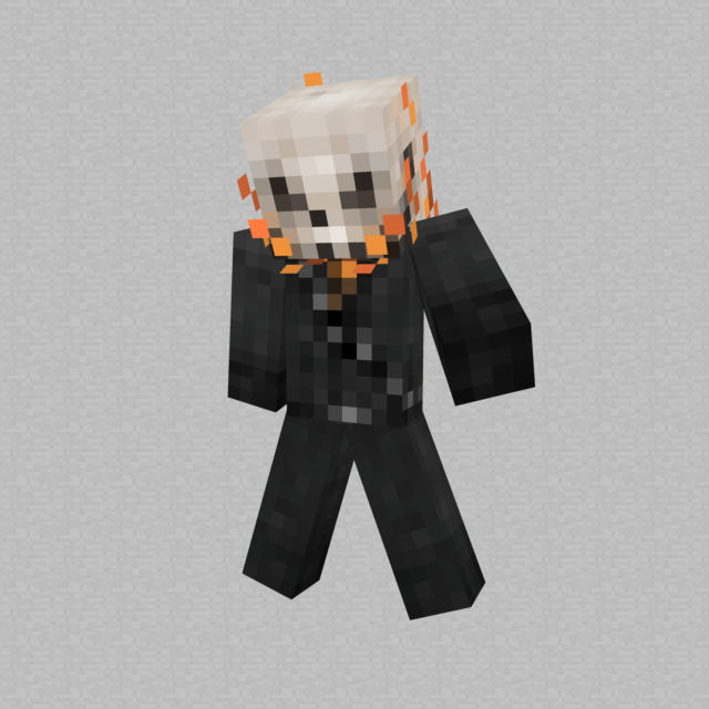 Ghost Rider / Minecraft Skin by hunterk77 on DeviantArt