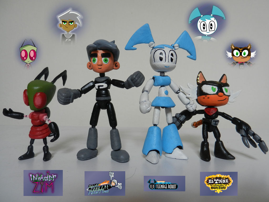 MY Nicktoons heros toys