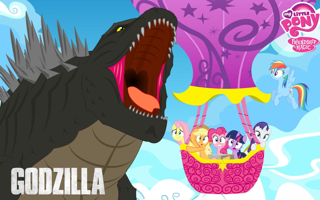 pix Mlp Godzilla Deviantart mlp meet godzilla by mayozilla on