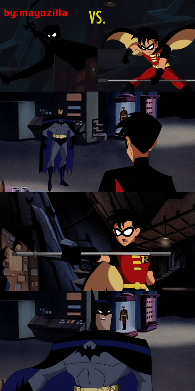 Robin vs Batman by mayozilla on DeviantArt