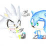 Baby Silver hates baby Sonic