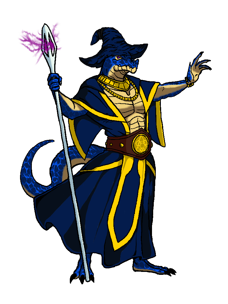 Wizard Lizard by RocketLasagna on DeviantArt