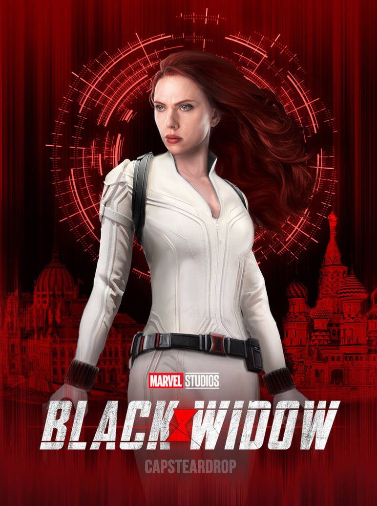Black Widow Movie White Suit Mug Tazza Marvel by Semic - Millennium shop one