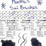 Mentha's Sai Brushes