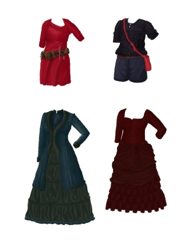 Clara Oswin Oswald outfits