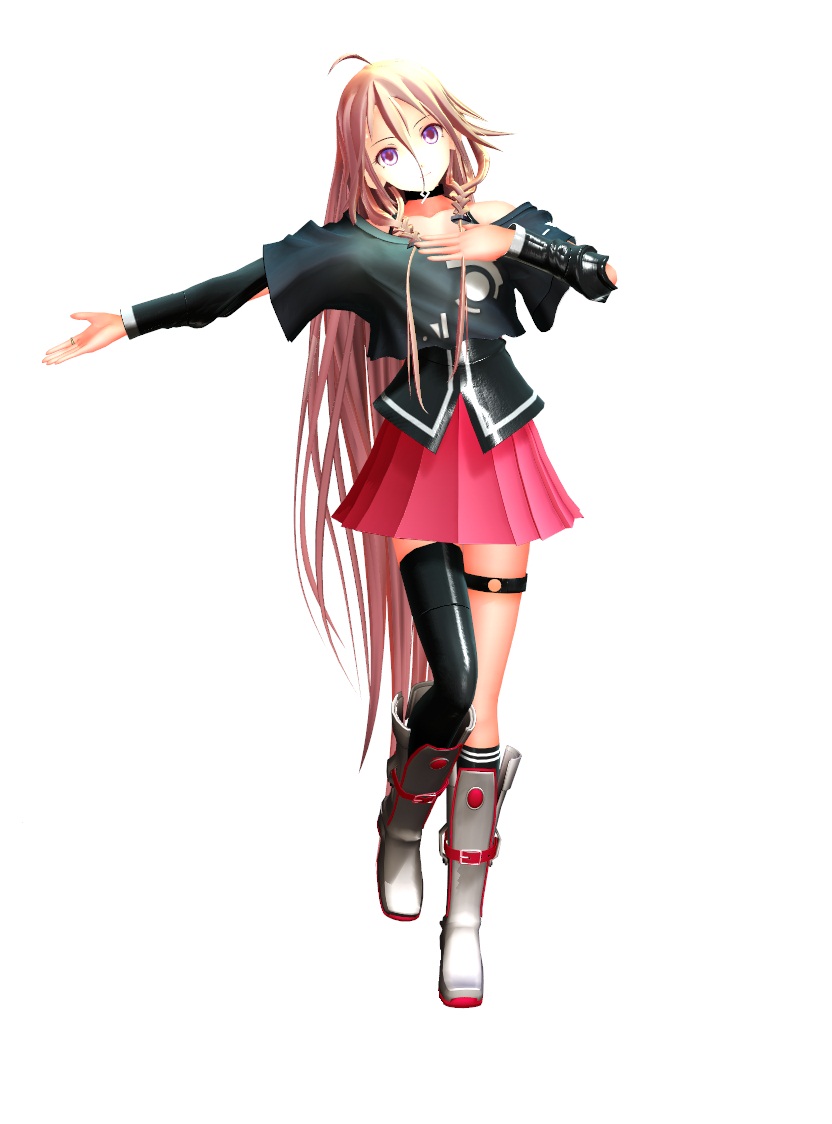 mmd IA by MilkaElRinka on DeviantArt