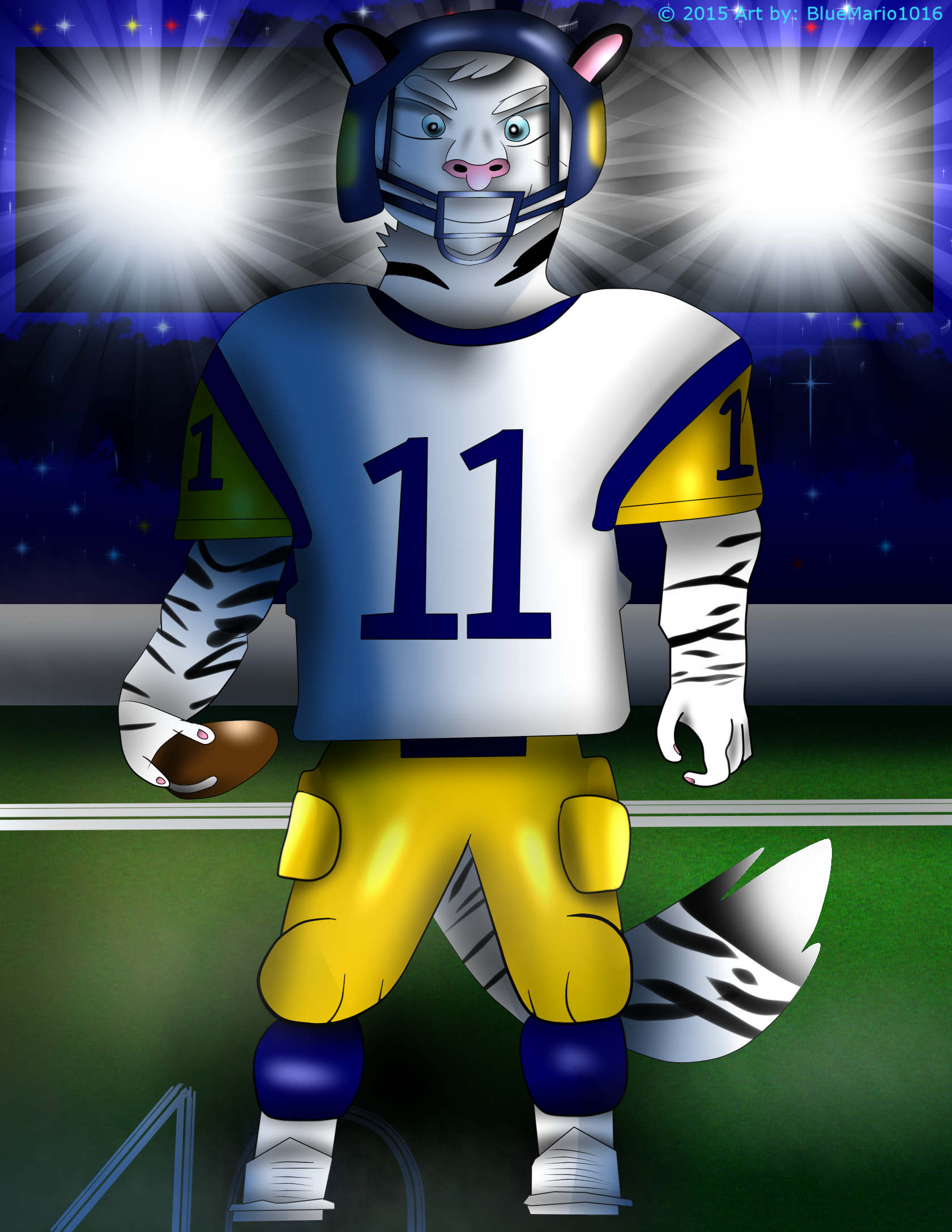 EJ - American Football tiger