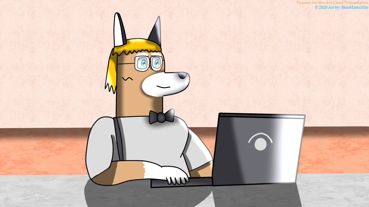 Corgi Engineer The Corgi Programmer by BlueMario1016 on DeviantArt