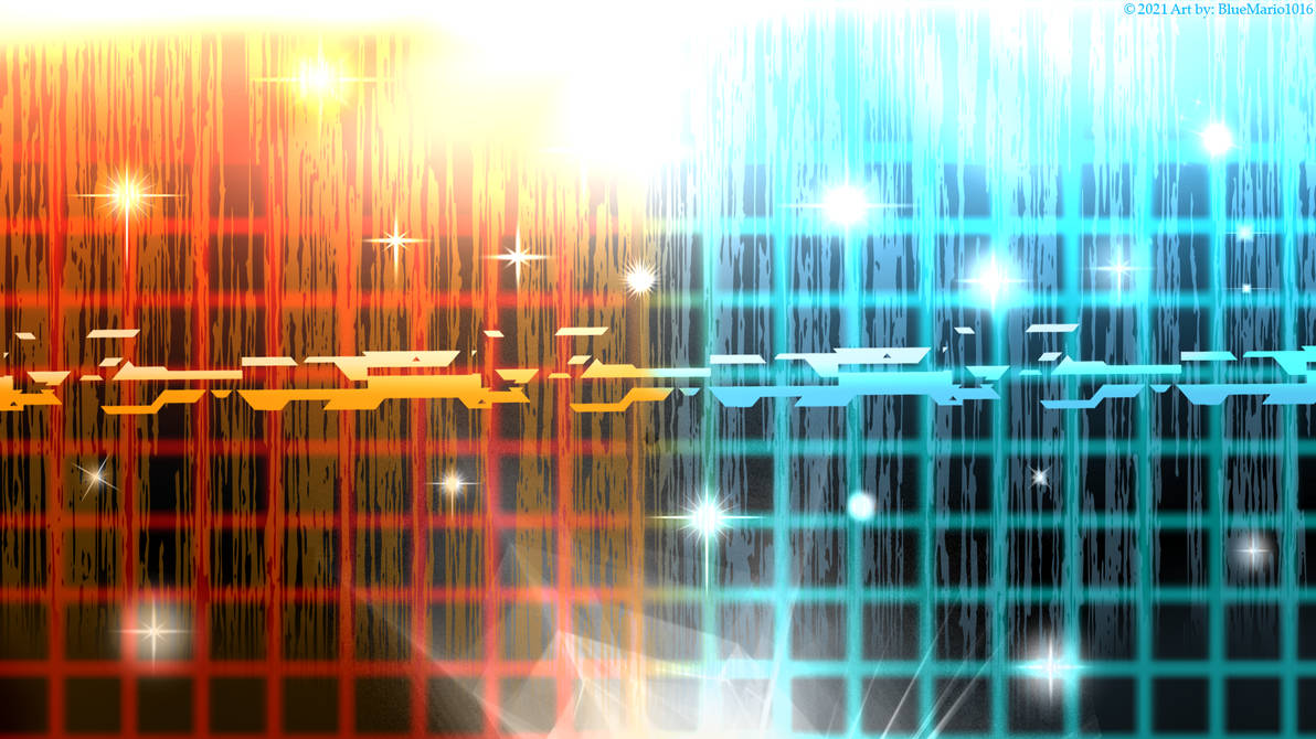 Cyber Orange Cyber Cyan by BlueMario1016 on DeviantArt