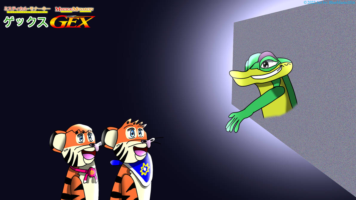 Gecko Mario MM-Gex - Finding a 90s gecko game character! by BlueMario1016 on DeviantArt