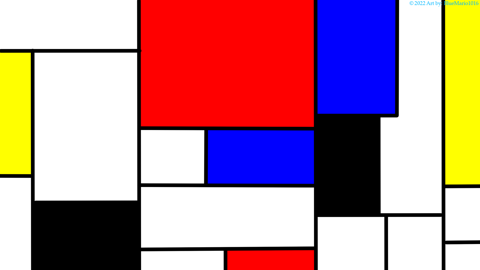 Mondrian Squaring By Bluemario1016 On Deviantart Mondrian Squaring By Bluemario1016 On Deviantart