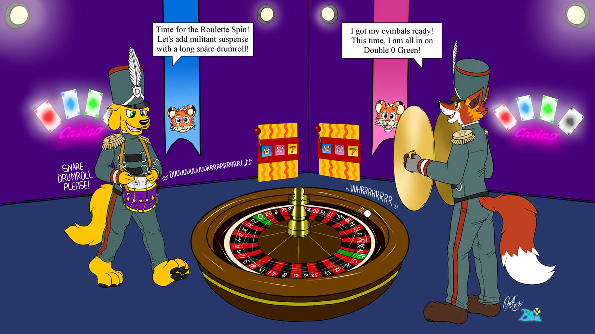 Deviantart Roulette Wheel Roulette Drum Roll comm. by DoggettDouglasMcDog by BlueMario1016 on ...