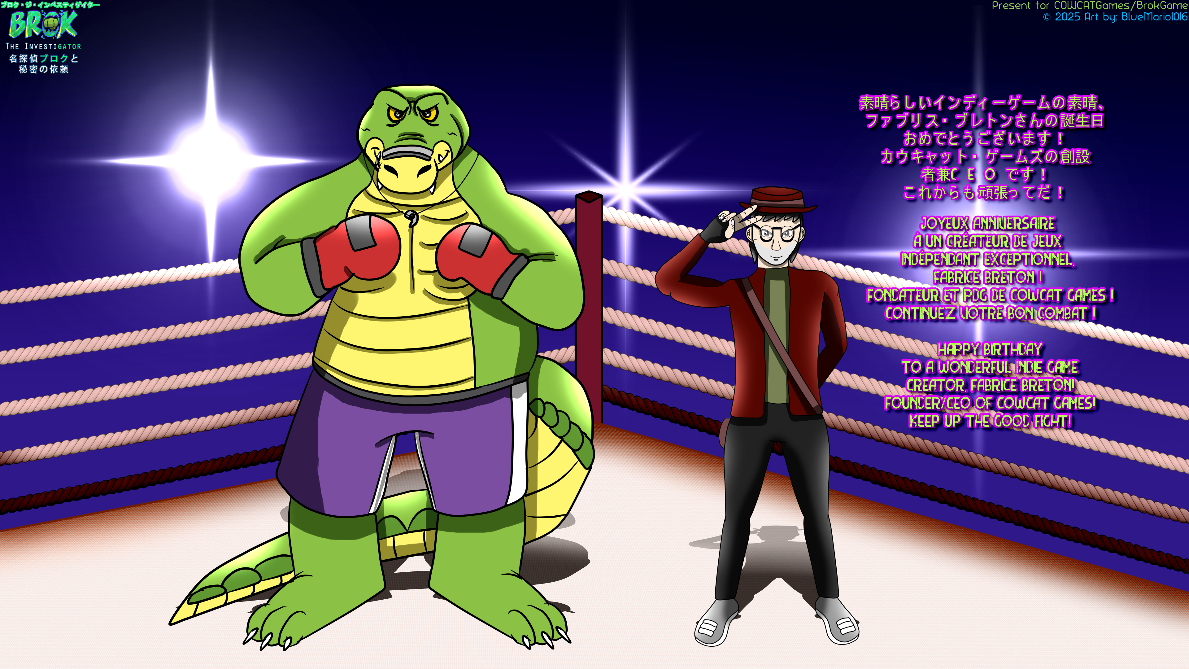 Creator Gator A Croco-gator and his Creator by BlueMario1016 on DeviantArt
