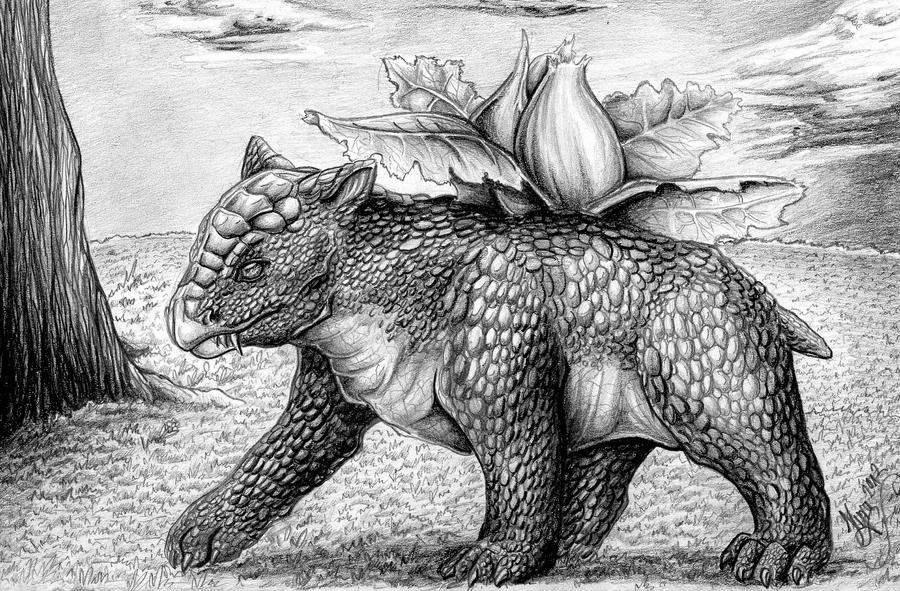 002 Ivysaur by xDunkelseelex
