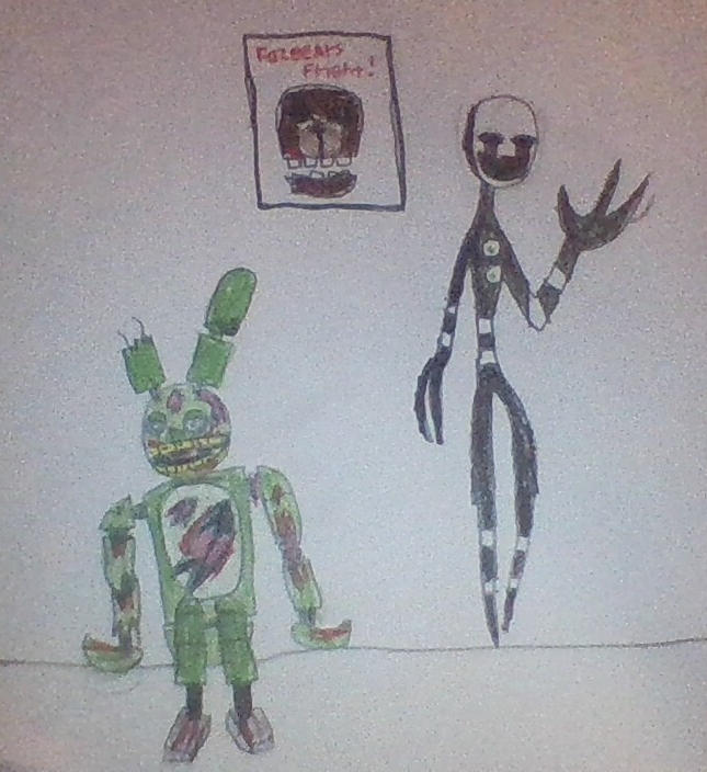 Spring Puppet Fnaf (Old) Springtrap And The Puppet @ Fazbear's Fright by ViralStudios21 on ...