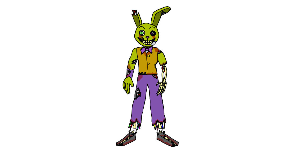 Spring Redesign FNAF Springtrap Redesign by ViralStudios21 on DeviantArt