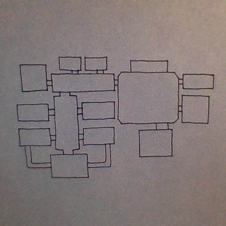 Parlor Map FNAF Freddy Fazbear's Pizza Parlor Map by ViralStudios21 on DeviantArt