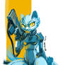Kitty in infiltrator suit