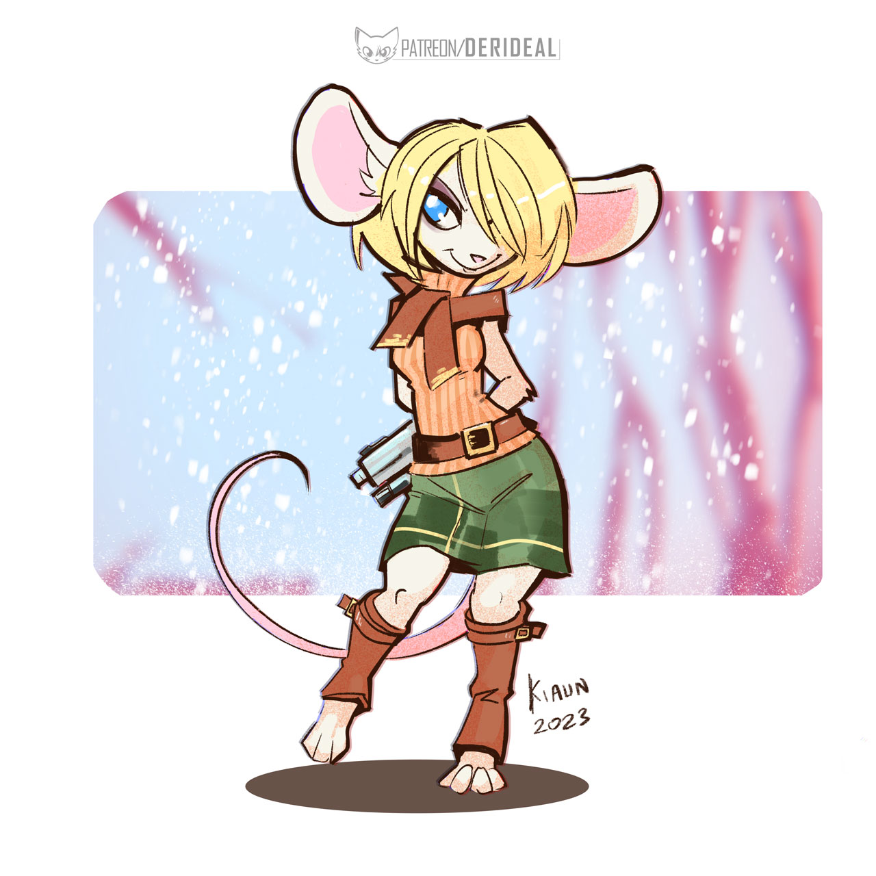 Tiny Mouse Ashley by JamoART on DeviantArt