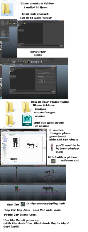 modelling Nura Part 1: Setting up maya