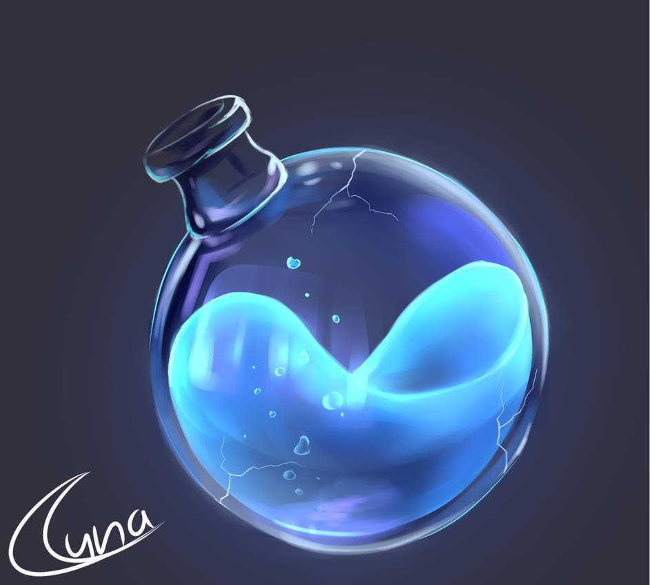 Blue Magic Potion by Luna4s on DeviantArt