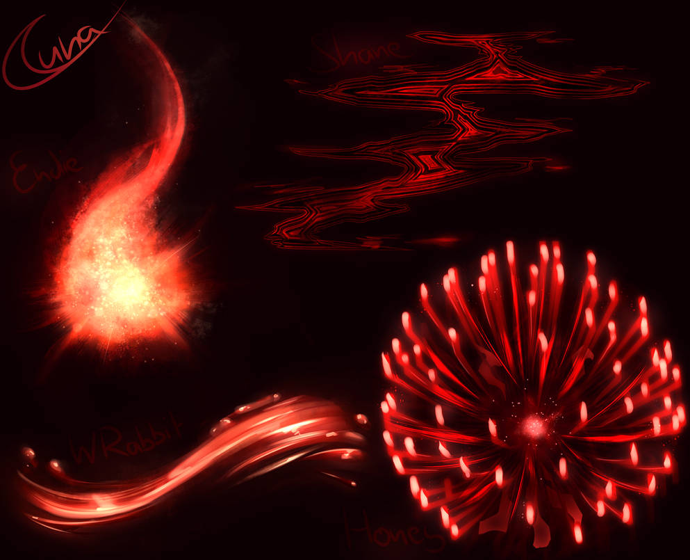 Magic Effects - Deep Reds by Luna4s on DeviantArt