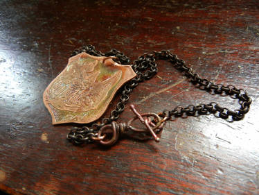 Rhino Etched Menagerie Necklace For Sale