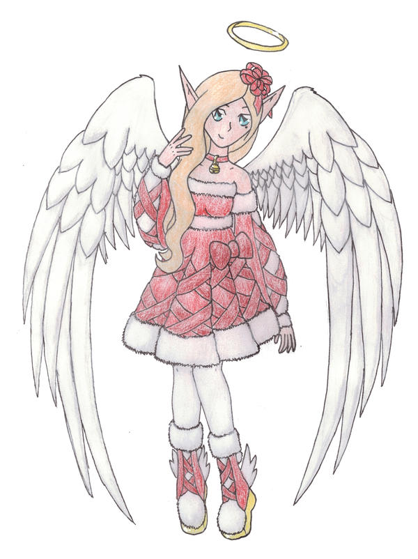 Merry Christmas 2023! - PSO2: Christmas Angel by lil-saturn9 on DeviantArt