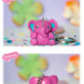 Kawaii Pink Elephant