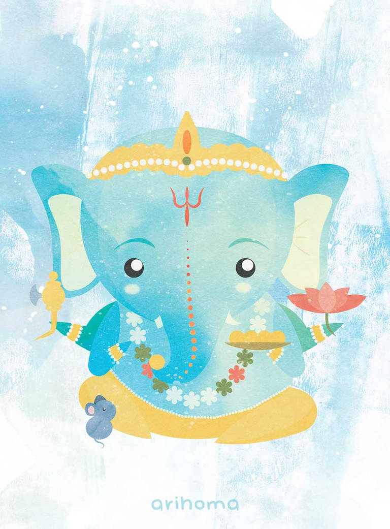 Lord Ganesh II by arihoma