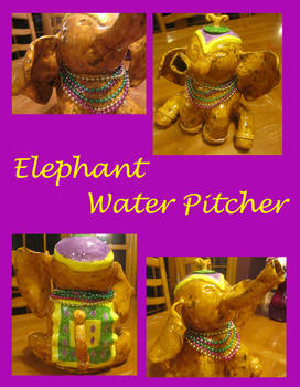 Elephant Water Pitcher