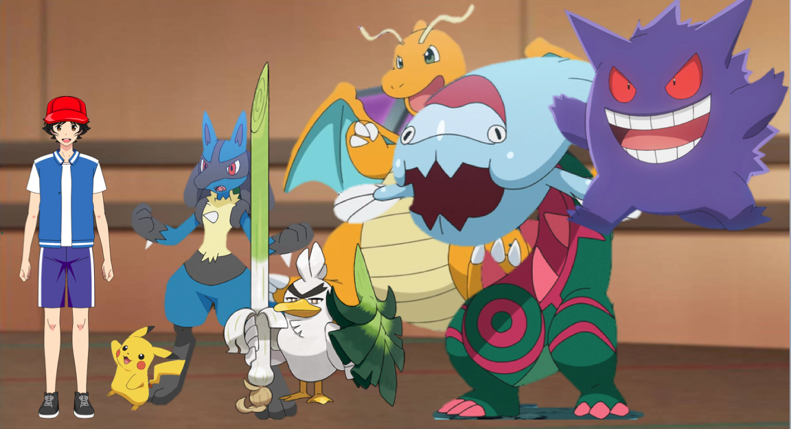 Pokemon Journeys Special: Ash is proud of his team by MysticAceXYZ on