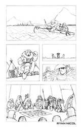 Sanna: Goddess of the Sea - Page 1 Pencils