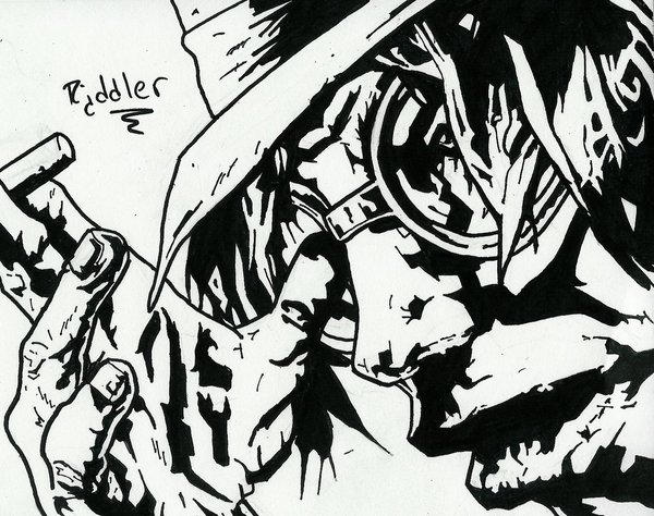 ZombieHugz: Riddler by ComicArtistsUnite on DeviantArt