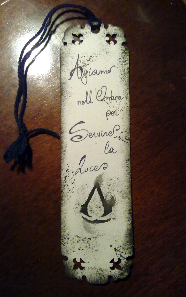 Assassin Bookmark *ON SALE*