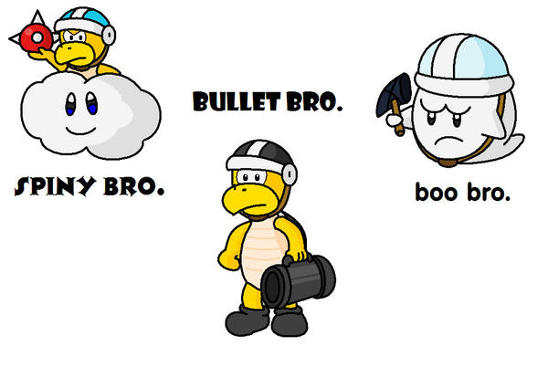 random bros. by minimariodrawer on DeviantArt
