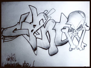 graffiti sketch