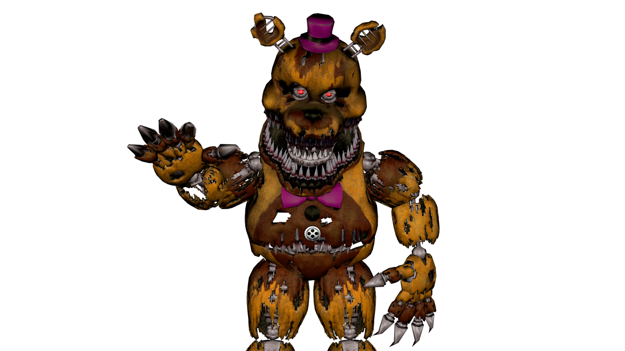 Nightmare Fredbear PNG by OfficialAJP on DeviantArt