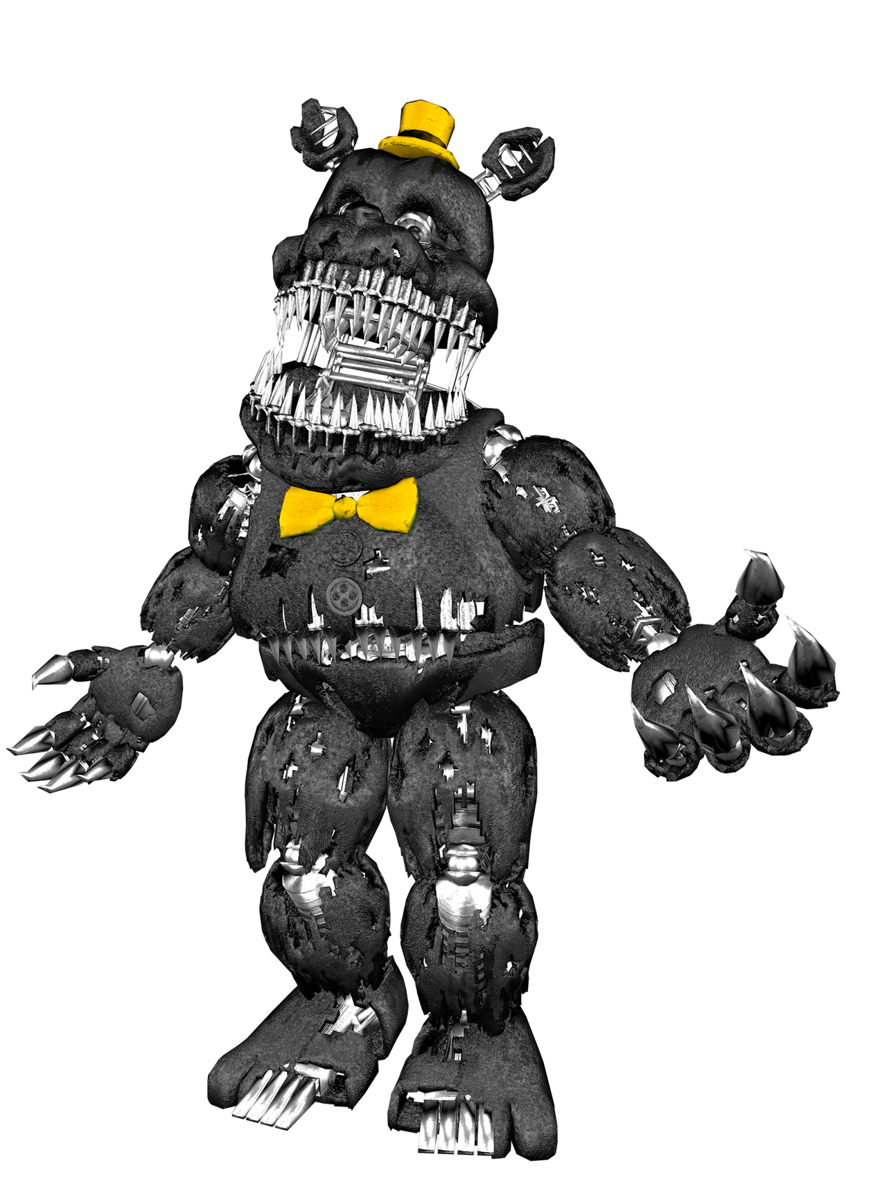 Nightmare (FNAF 4/HW) by BlackRoseSWAGZ on DeviantArt