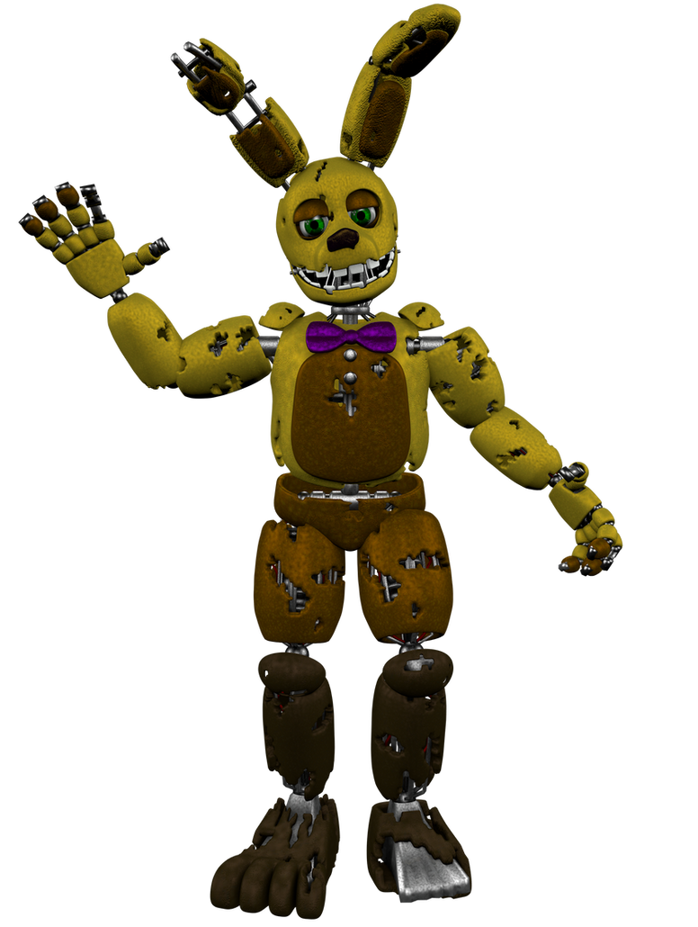 Withered Springbonnie (FNAF3/Fan Made) by BlackRoseSWAGZ on DeviantArt