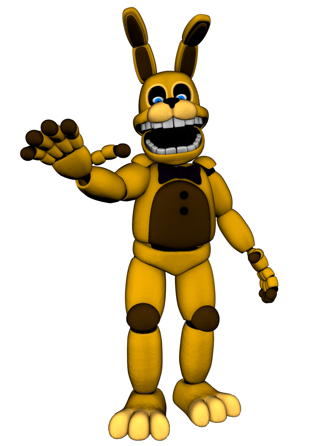 Springbonnie into the pit Minecraft Skin