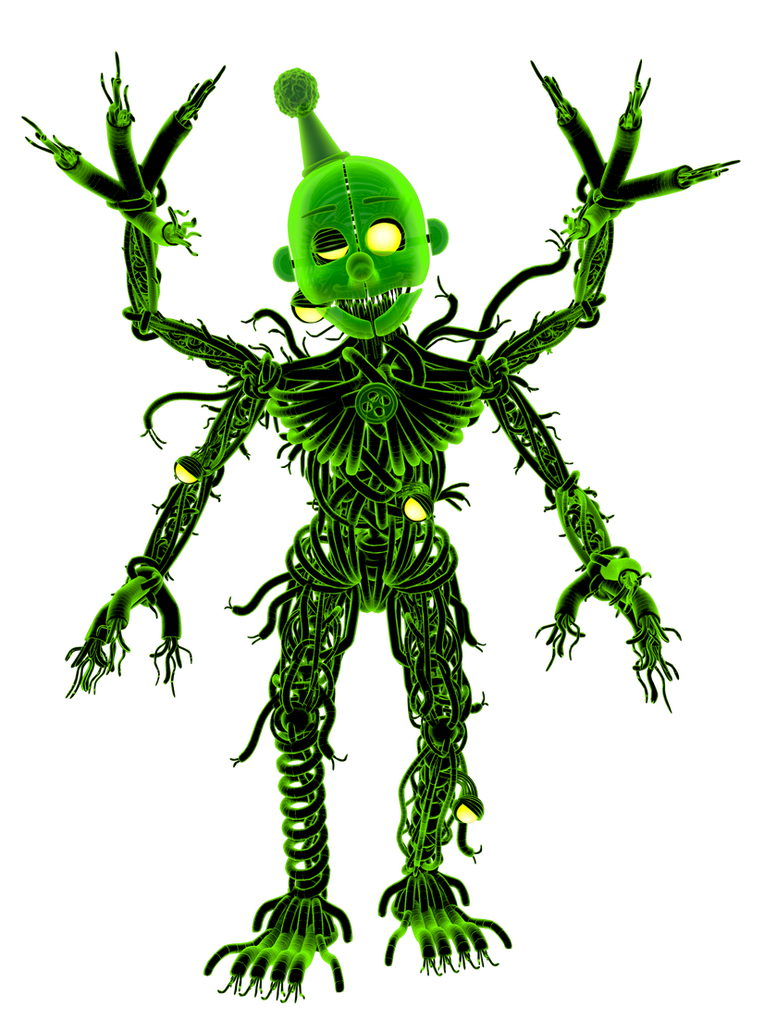(C4D/Render) Radioactive Ennard (FNaF AR/Fanmade) by BlackRoseSWAGZ on ...