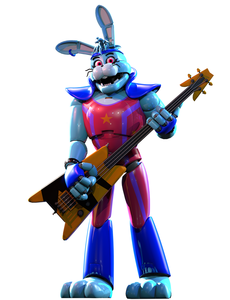 [C4D/Render] Glamrock Bonnie Canon by BlackRoseSWAGZ on DeviantArt